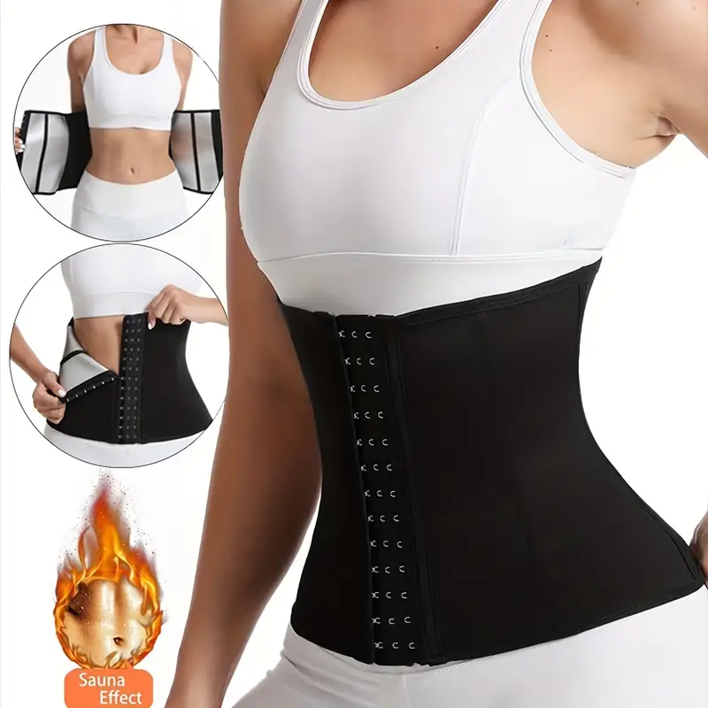 Elastic Sauna Belts Sport Yoga Girdle Waist Trainer Corsets - Temu