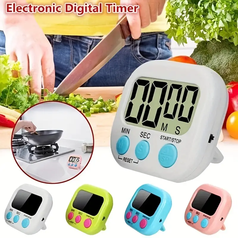 Digital Kitchen Timer, Multi-function Electronic Digital Kitchen Timer,  Learning Management, Suitable For Kitchen, Cooking, Baking, Study, Work,  Exercise Training, Kitchen Gadgets, Cheap Items - Temu