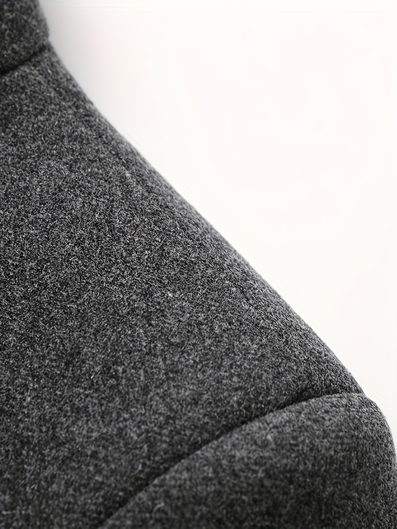 Men's Wool Blend Stand Collar Jacket Coat