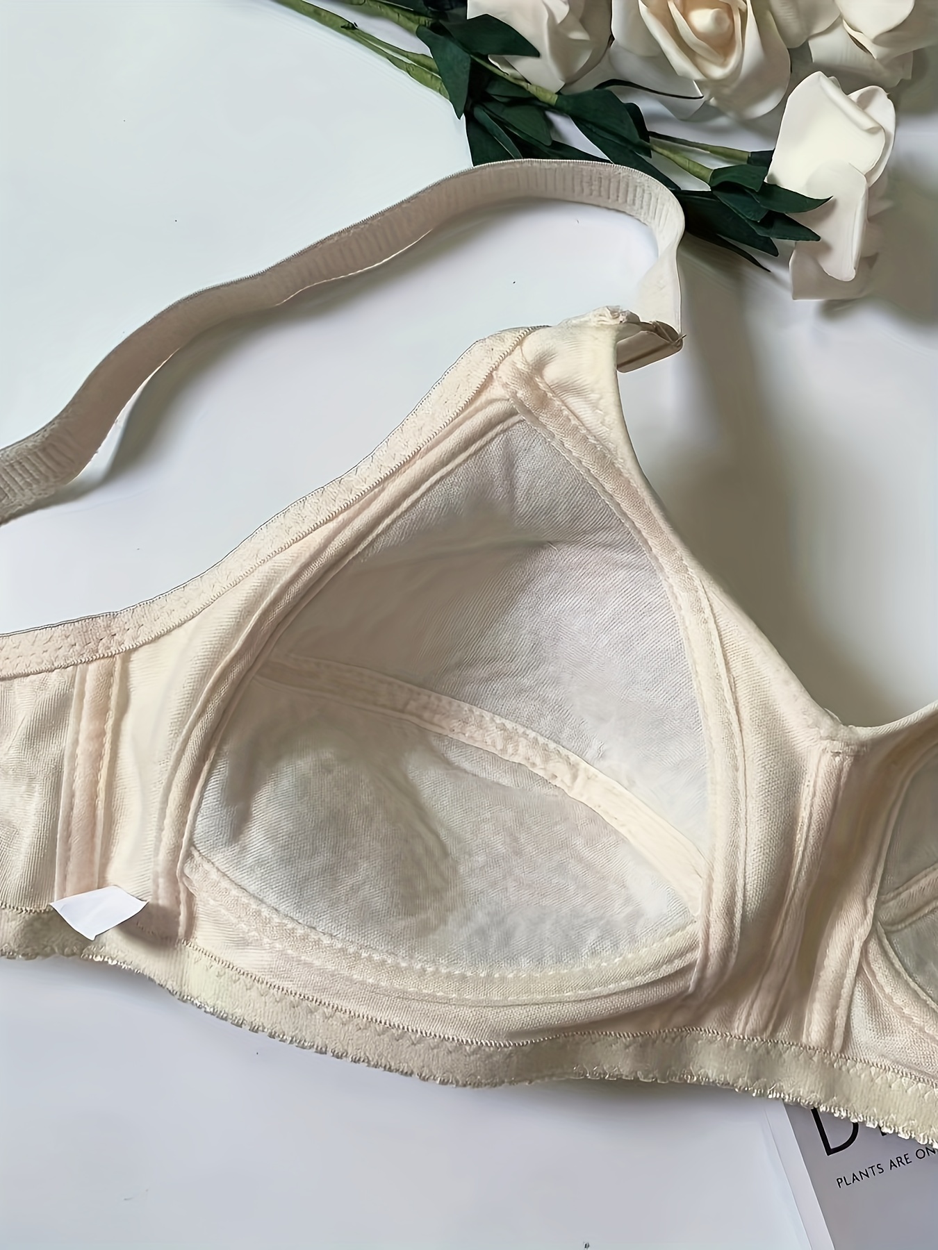 Cotton Bralette - Old rose