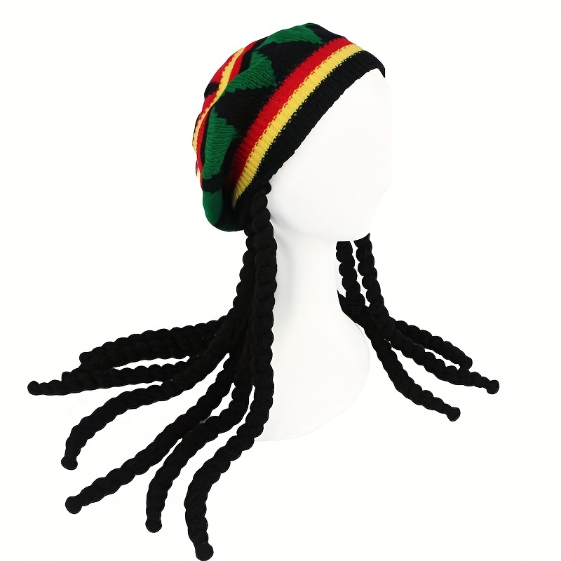1pc popular colorful hat knitted braid beret braid hat details 0