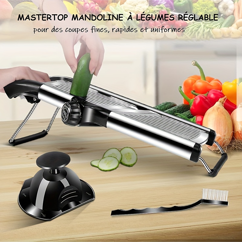 adjustable mandoline slicer vegetable slicer food