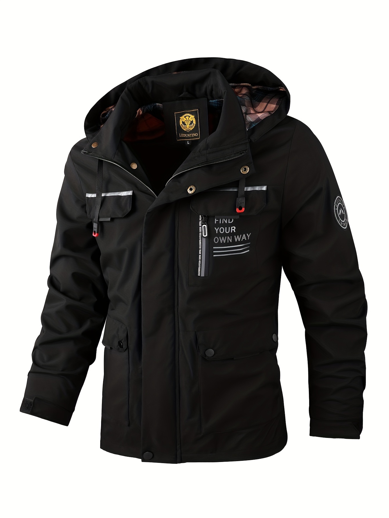 New Men's Fashion Casual Windbreaker Jacket, Spring Outdoor Thin Jacket