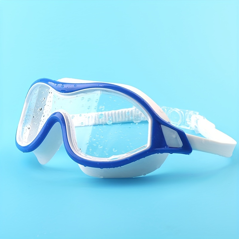 Oversized Waterproof Silicone Swim Goggles Women Girls Clear - Temu