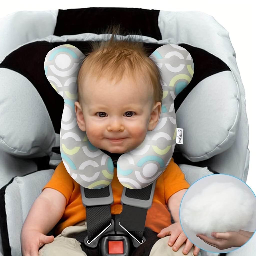 Upgrade 2 In 1 Baby Travel Pillow - Bananenform Verstellbares Baby  Nacken-kopf-stützkissen Für Autositz-einsatzkissen Für Kinder,  Kopfstützenkissen Für Autos, 90 Tage Käuferschutz