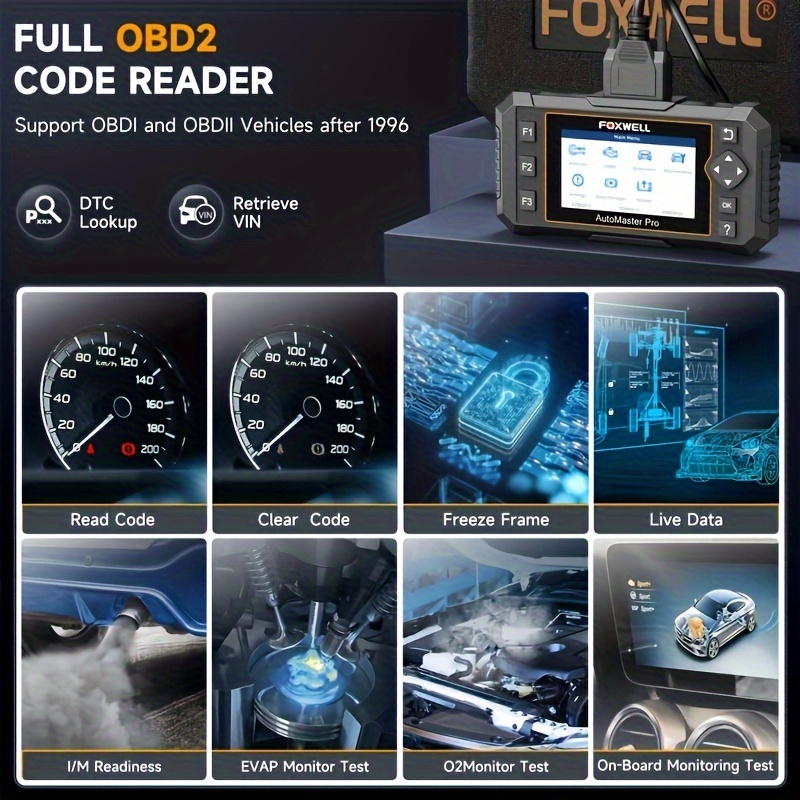 Foxwell Obd2 Scanner Nt624 Elite Systems 5 Resets Car - Temu Canada