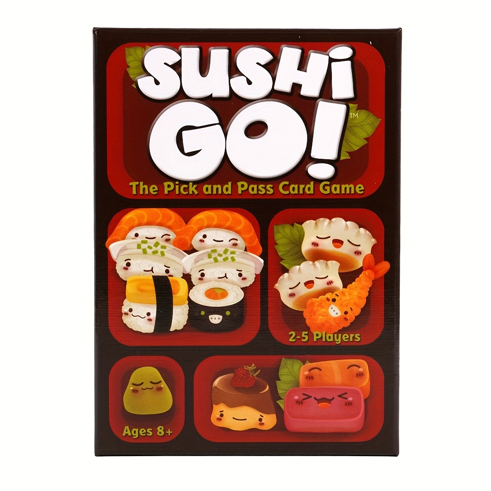  Sushi Go! - The Pick and Pass Card Game : Toys & Games