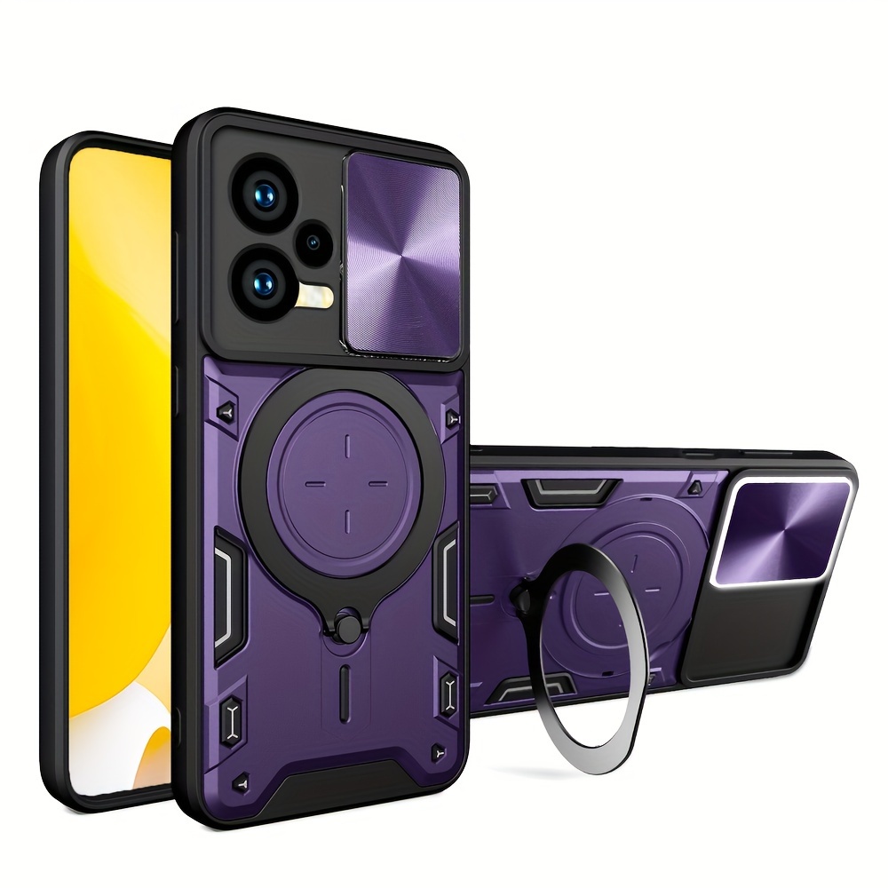 Funda protectora de lente deslizante para POCO X6 Pro, X5, F5, C65