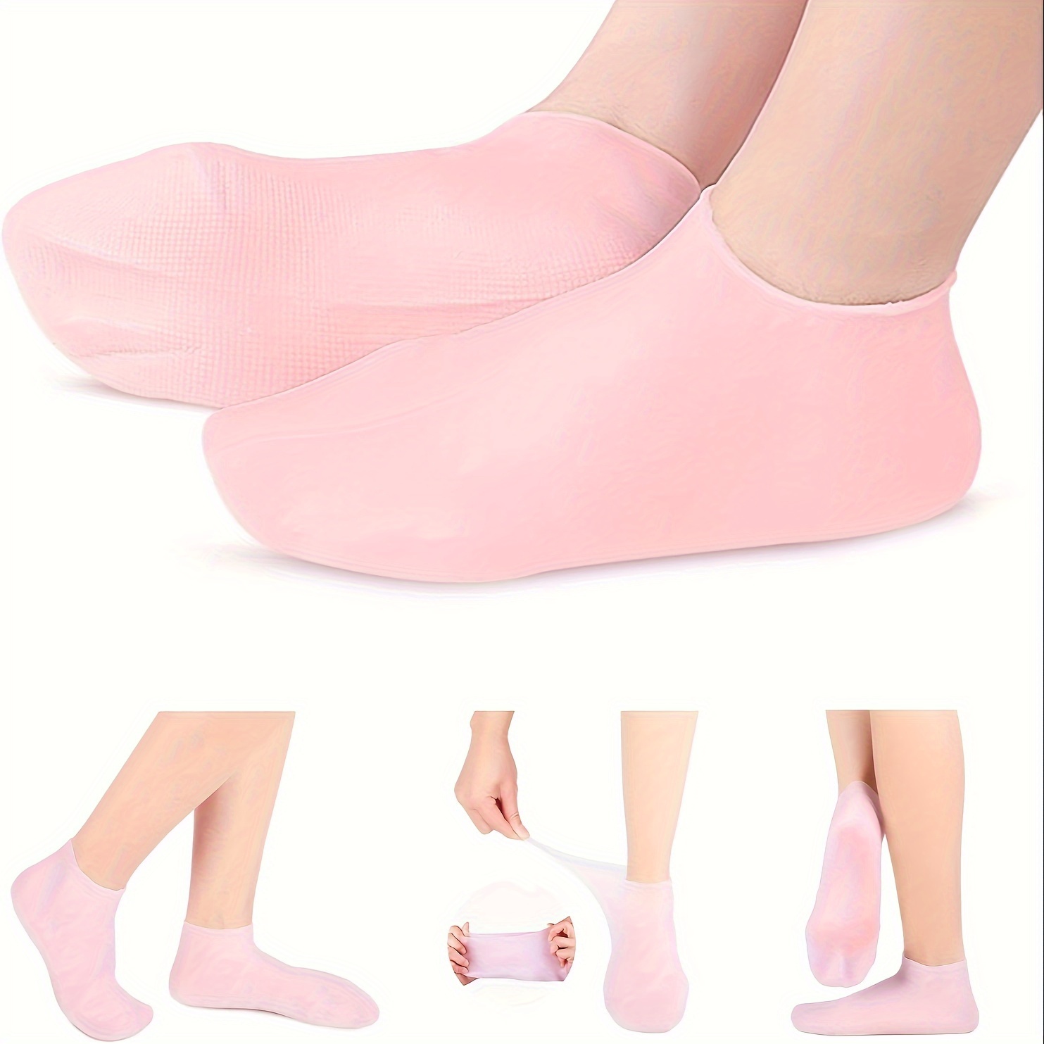 Moisturizing Socks Long Silicone Socks Aloe Socks Soft Socks - Temu