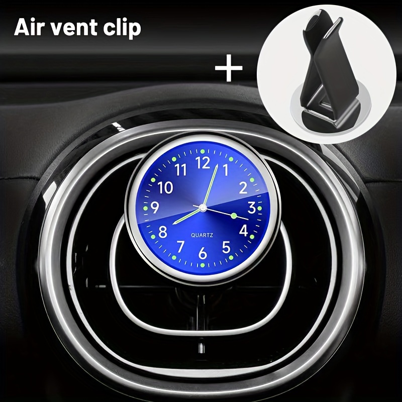 Auto Uhr Leucht Autos Interne Stick-Auf Mini Digitale Uhr Mechanik Quarz Uhren  Auto Ornament Auto Zubehör - AliExpress