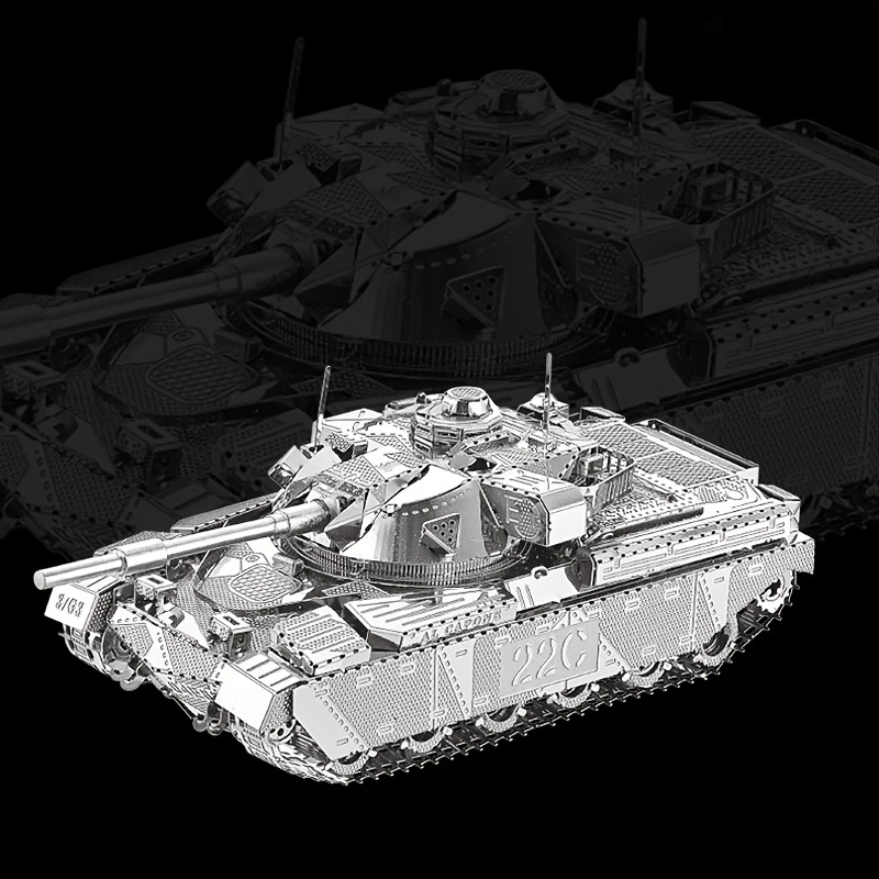 

Three-dimensional 3d Metal Model Diy Educational Puzzle Assembly Tank Series, Tank, Birthday Gift