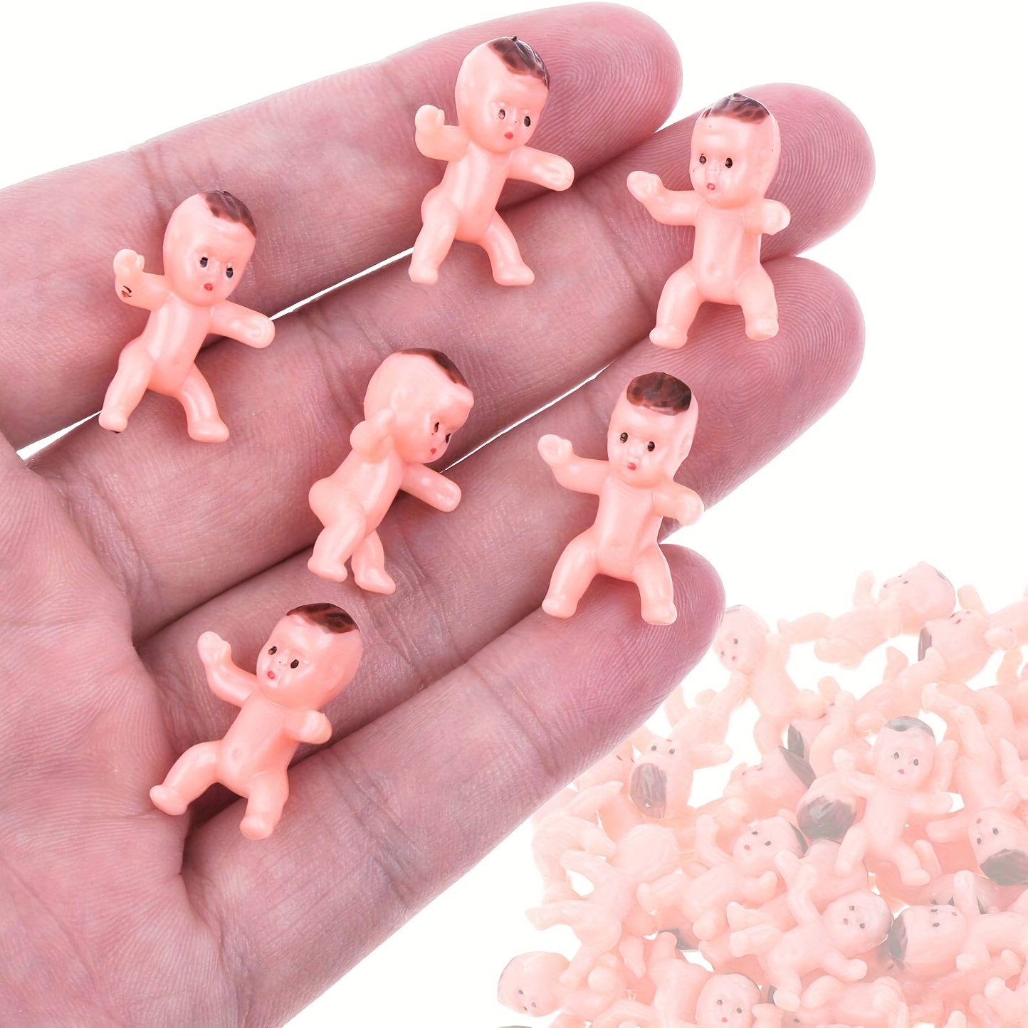 Mini Plastic Babies Tiny Plastic Babies Small Baby King Cake - Temu