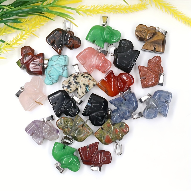 10 Pcs Crystal Handbag Sculpture Hand Carved Gemstone Healing Crystals  Handbag Shaped Chakra Stones Crafts for Jewelry Making Home Decoration