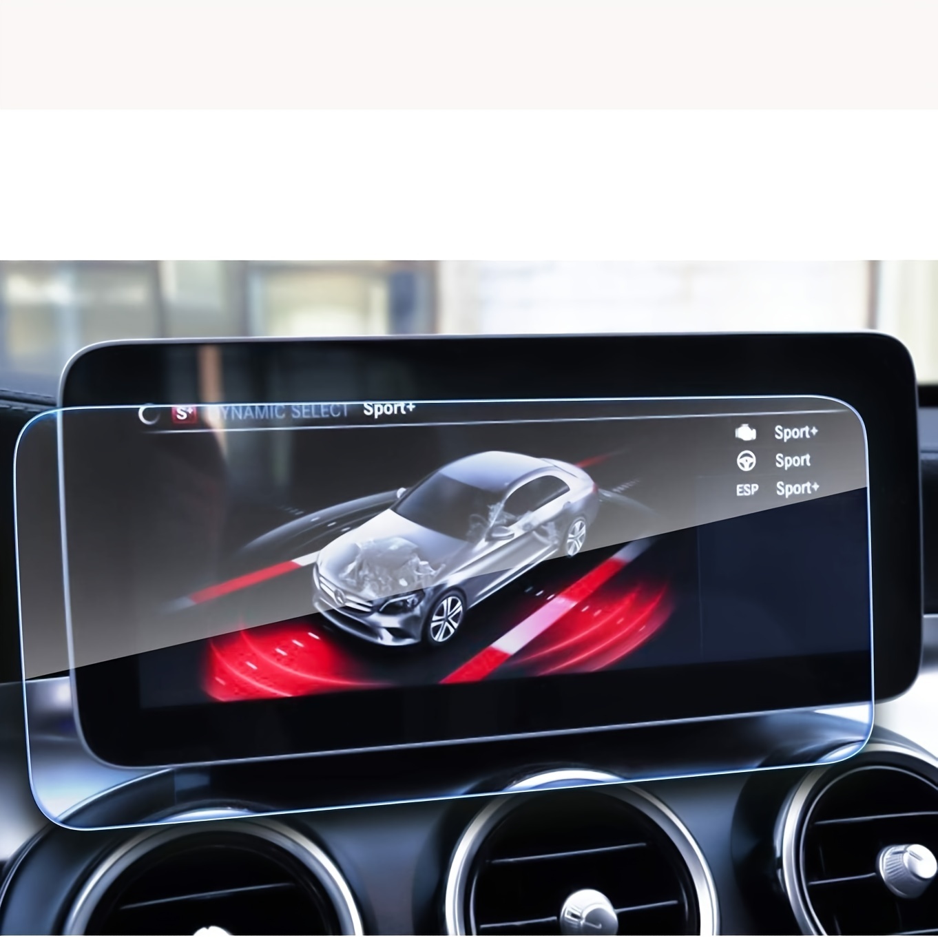 Angelguoguo Auto-Heckarmlehnenbox, Getränkehalter, Panel-Abdeckung,  Pailletten-Aufkleber, für Mercedes Benz C-Klasse W205 GLC X253 GLA – die  besten Artikel im Online-Shop Joom Geek