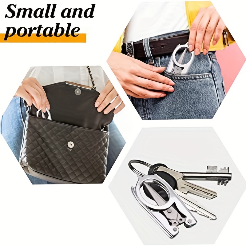 Portable Travel Multifunctional Stainless Steel Folding - Temu