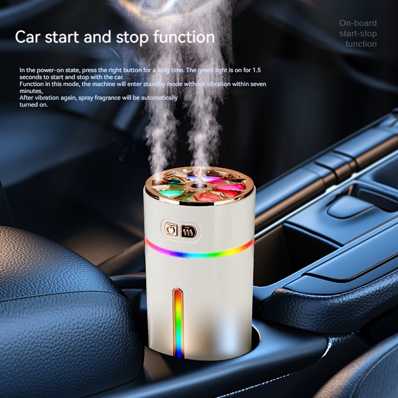 Smart Car Aromatherapy Machine Usb Charging Ultrasonic Oil - Temu