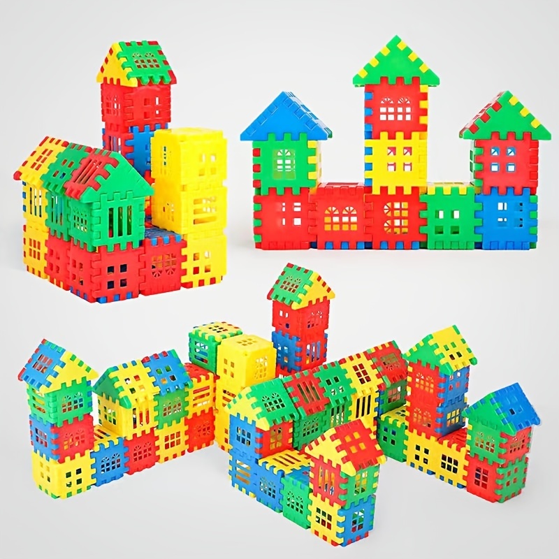 Large House Building Blocks Kindergarten Toys For Boys And Girls Over 3 Years Old
