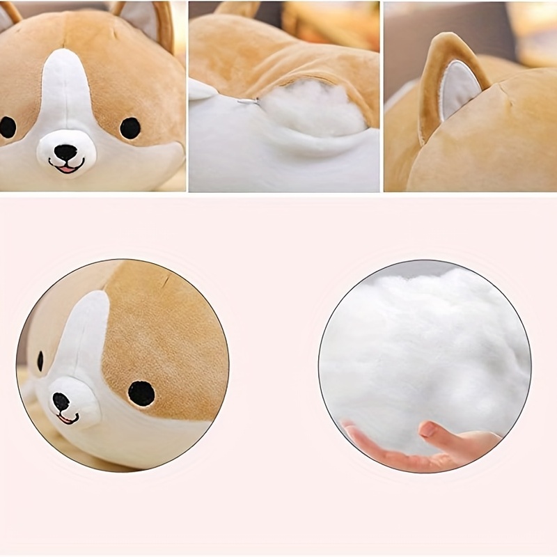 Corgi Dog Plush Toy Cute Cartoon Cute Stuffed Soft Doll - Temu