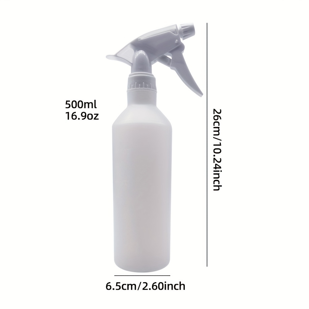 spray bottle cleaning tool watering can with adjustable nozzle for stream or spray suitable for handheld use on indoor outdoor plants and cleaning tasks features a graduated bottle body made of acid and   resistant hdpe 500ml 16 90  Product details 1