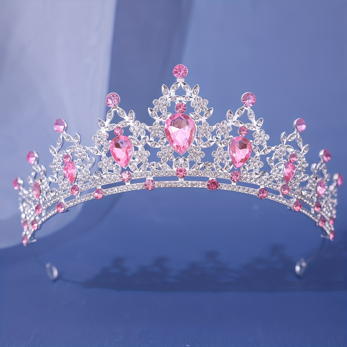 Splendida Elegante Tiara Stile Principessa Regina Reale - Temu Italy