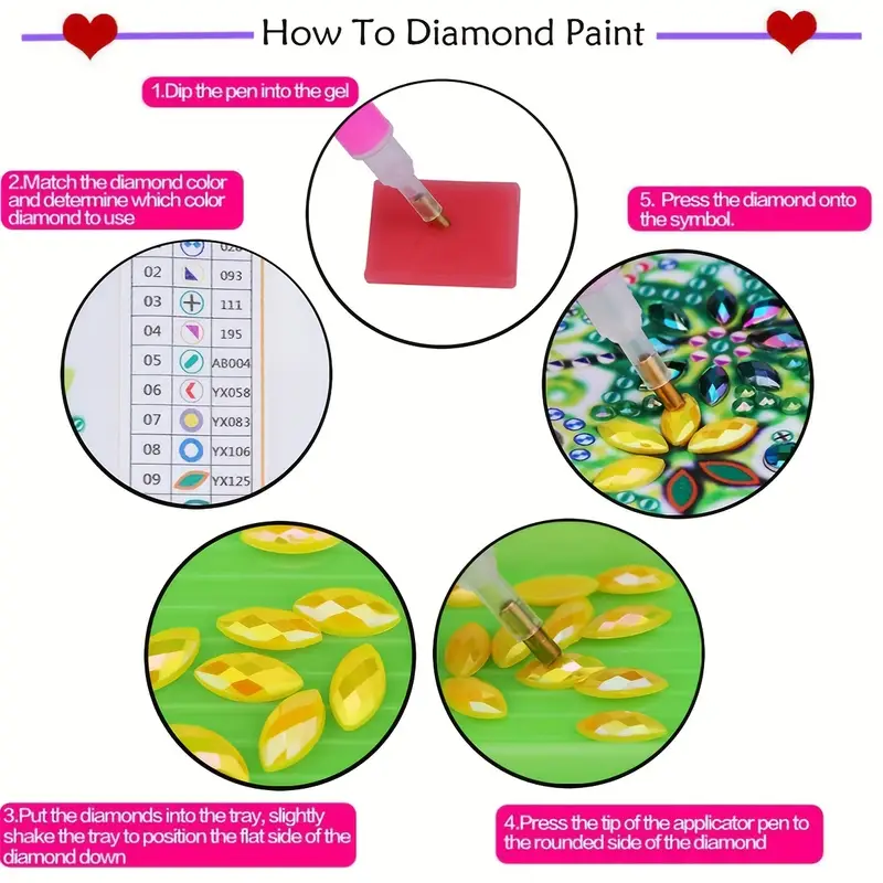  TINY FUN Diamond Painting Kits for Adults&Kids DIY 5D