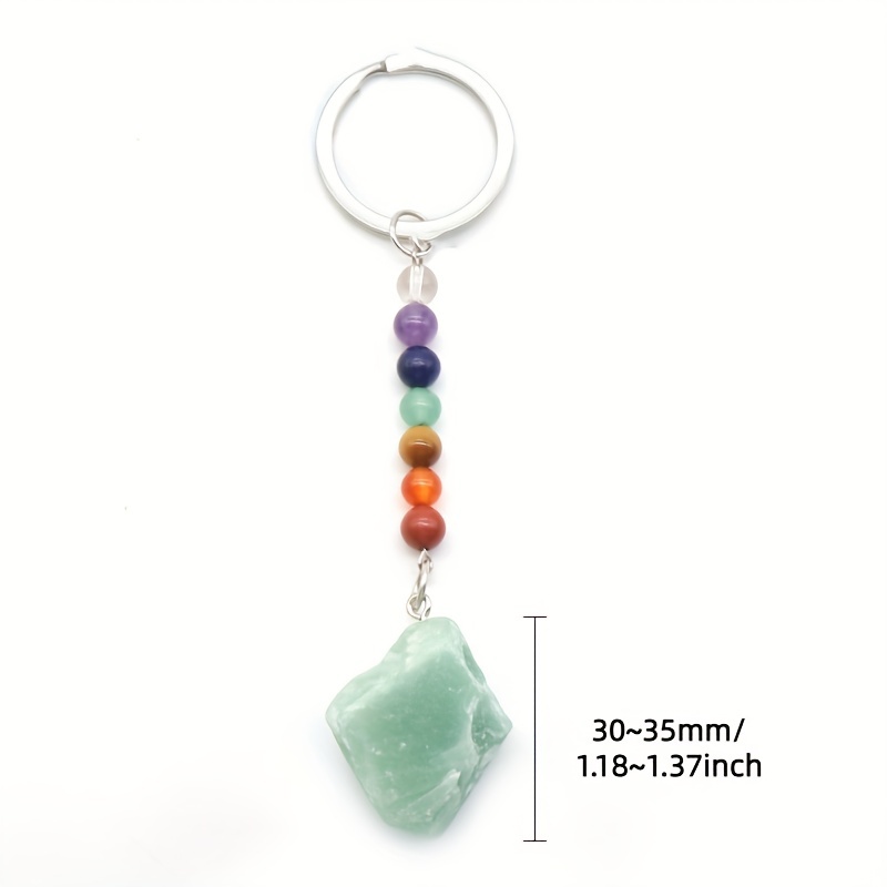 1 Llavero Chakra Seta Cristal Natural, Arcoíris, 7 Chakras, Cuentas Piedras  Preciosas, Llavero Hombres, Regalos Espirituales Meditación Curativa -  Joyería Accesorios - Temu