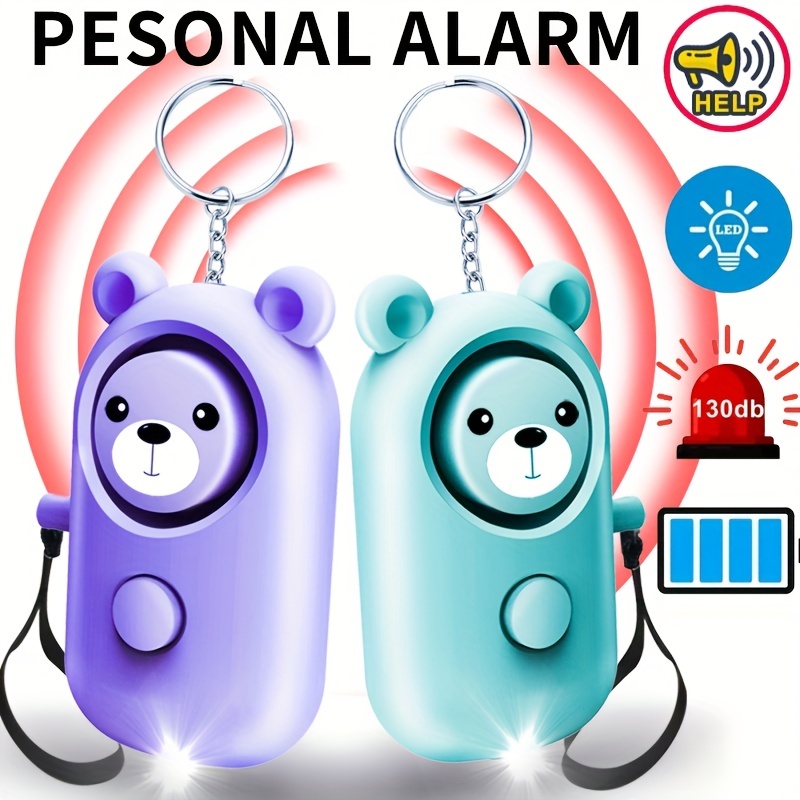Alarma Personal Llavero Anti Robo Seguridad Sirena 140db