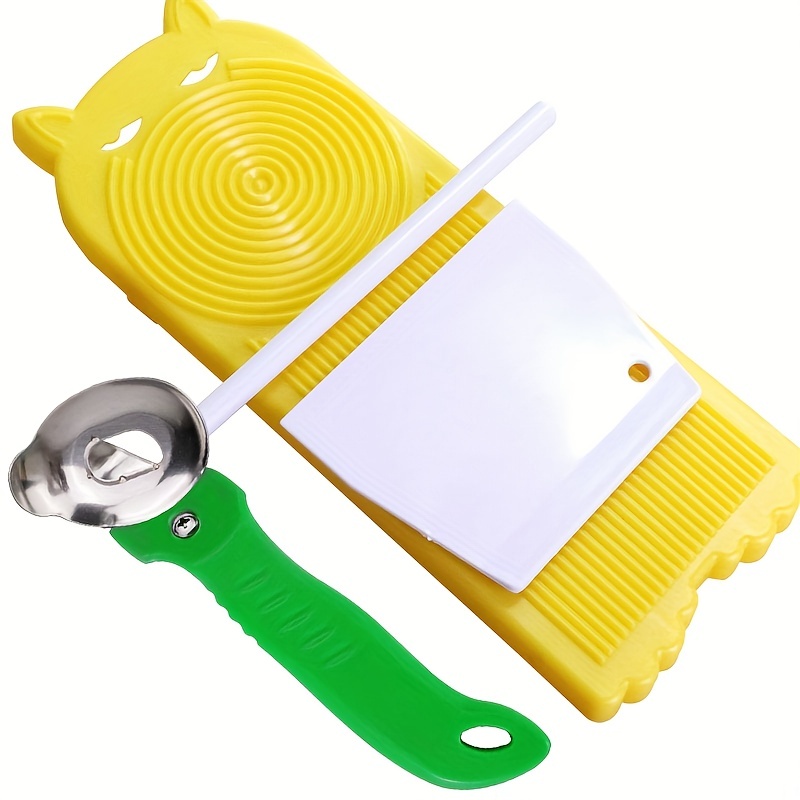 Macaroni Making Board Plastic Macaroni Making Tool Pasta - Temu