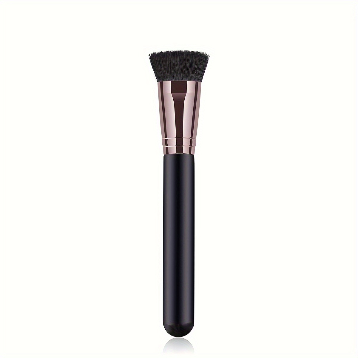 Flat Top Foundation Brush Premium Kabuki Makeup Brush For Temu New