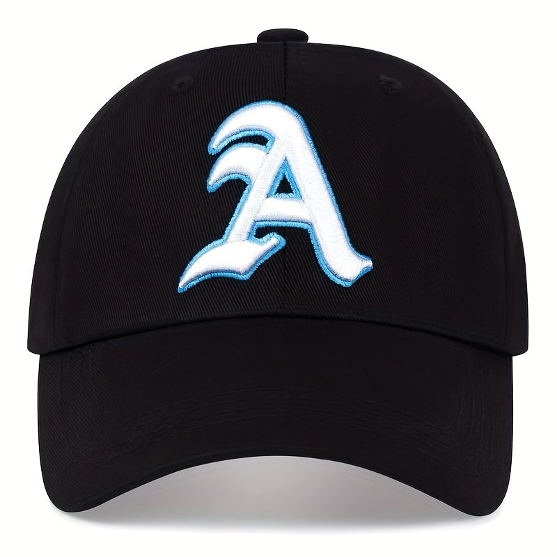 Gothic A Embroidery Baseball Cap Cartoon Dolphin Casual Sports Hat