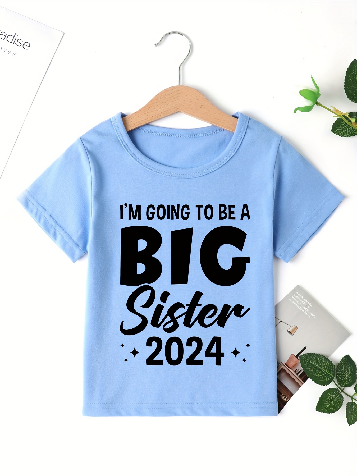 Voy A Ser Una Hermana Mayor 2024, Hermana Mayor 2024 Bebé T-Shirt