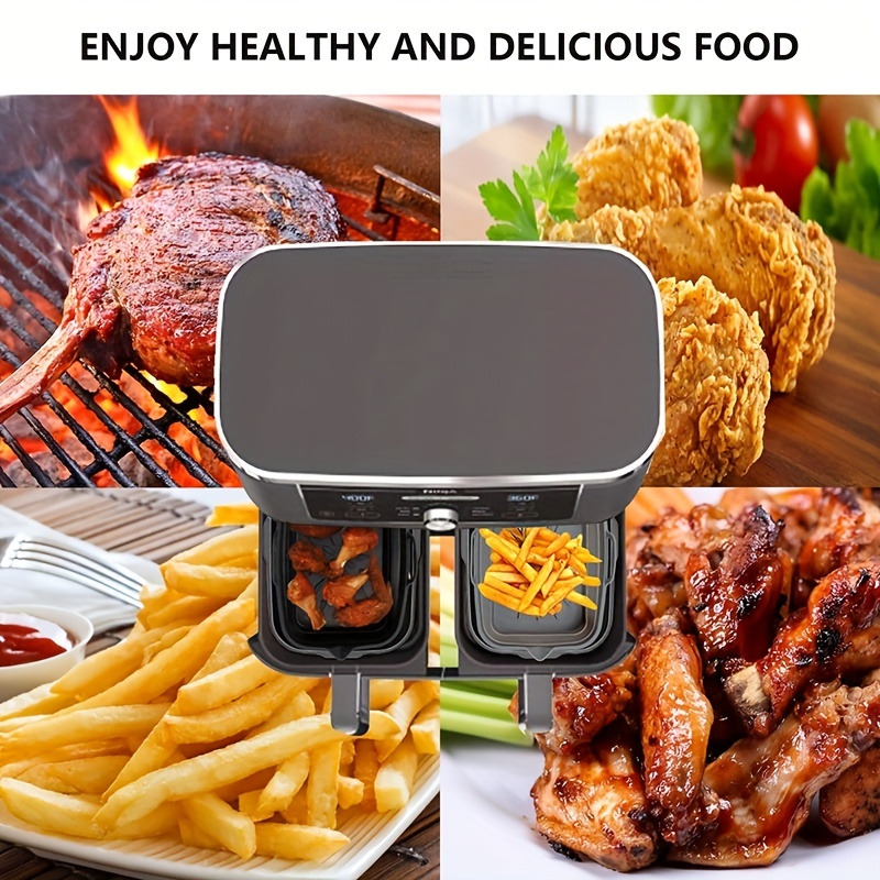 Air Fryer Silicone Tray Oven Baking Tray Pizza Fried Chicken