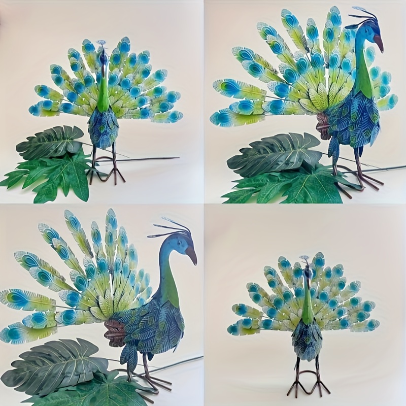 20 Piezas Plumas Pavo Real Imitación Accesorios Decorativos - Temu