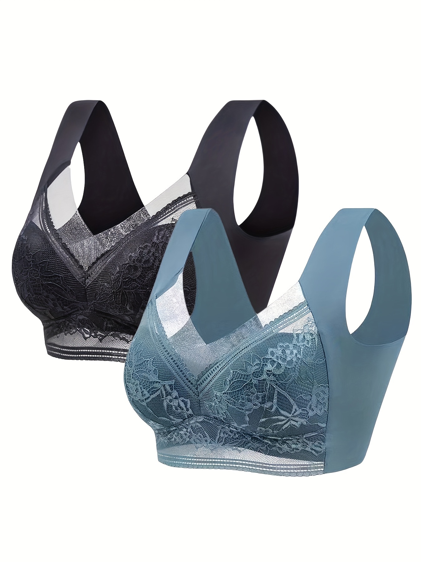 Women's and Girls Full Coverage Sport Bras for Comfort Non-Wired