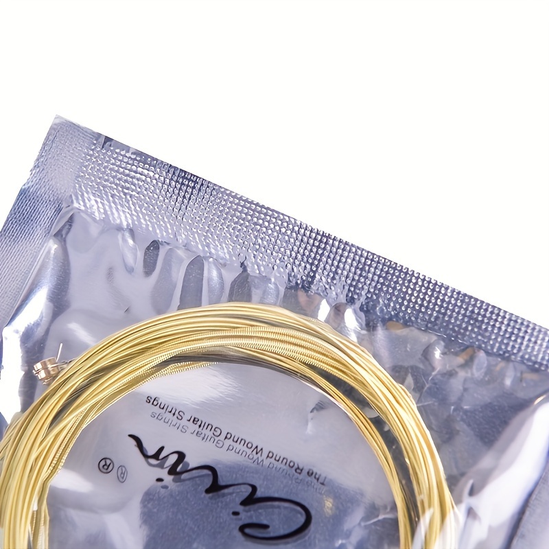 Acoustic Guitar String Hexagonal Core 8 Nickel Full bronze Temu