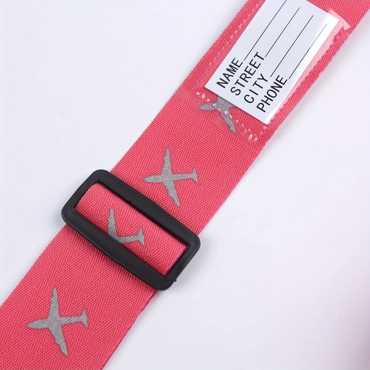 Luggage Strap With Password Lock, Luminous Packing Strap