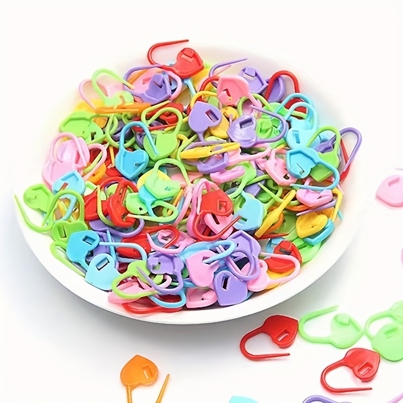 120Pcs Stitch Markers Knitting Markers Rings For Crafts Accessories Tool  Rando