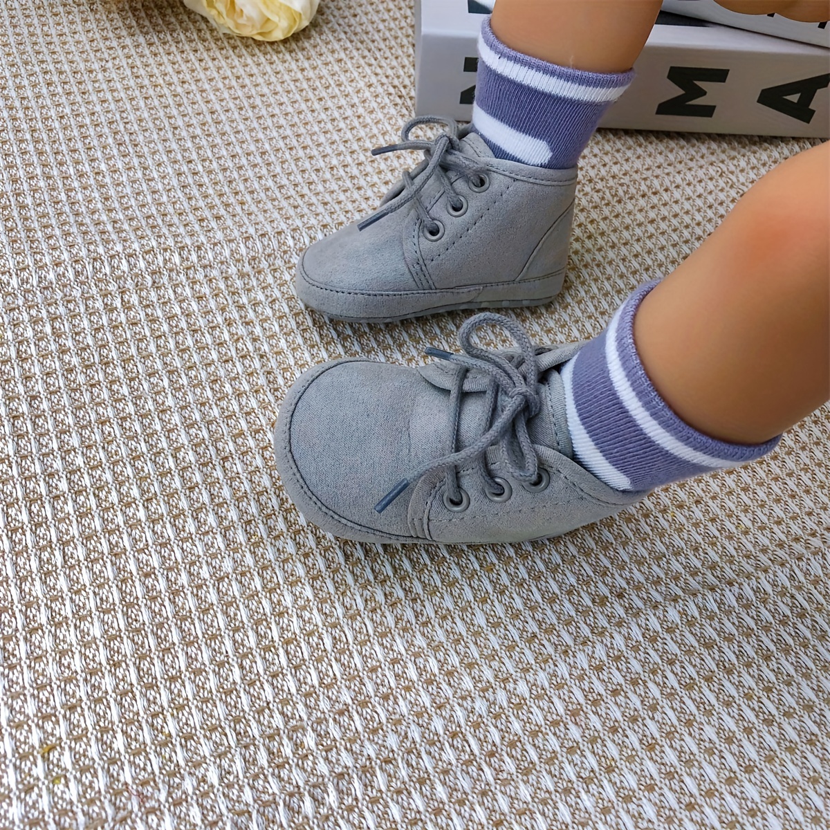 Baby Boys Lightweight Non Slip Sneakers