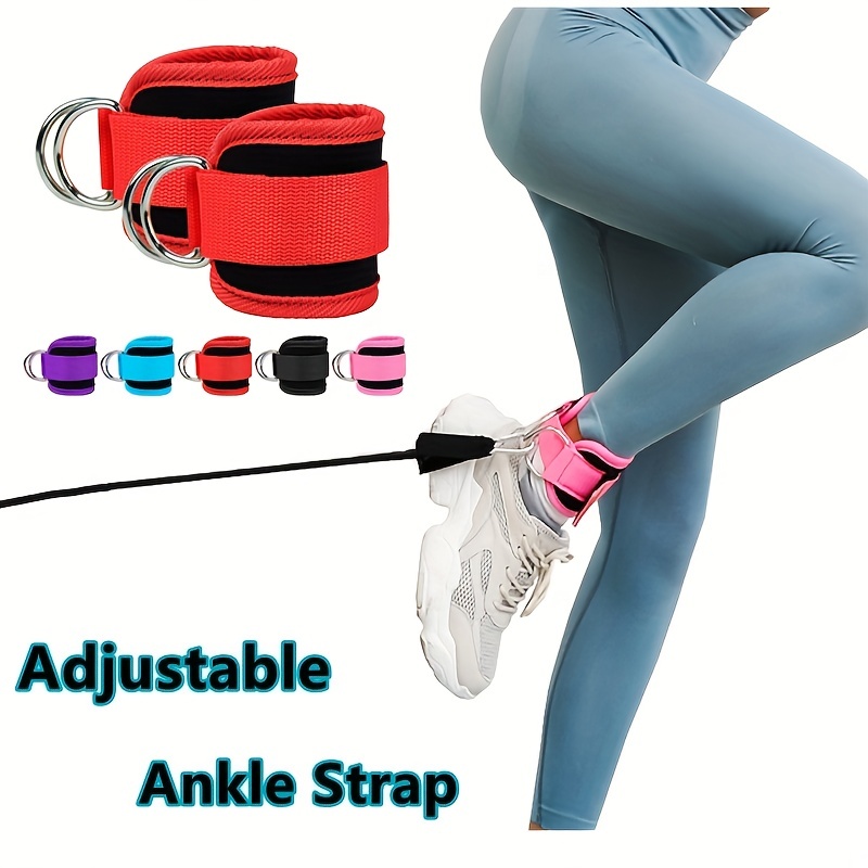 Cable Ankle Straps Cable Machines Leg Exercises Band Double - Temu Canada