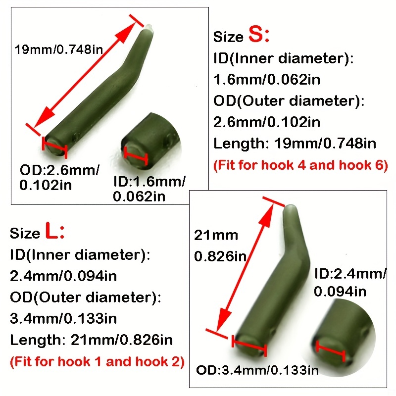 Carp Fishing Accessories D Rig Hooks Line Aligners - Temu