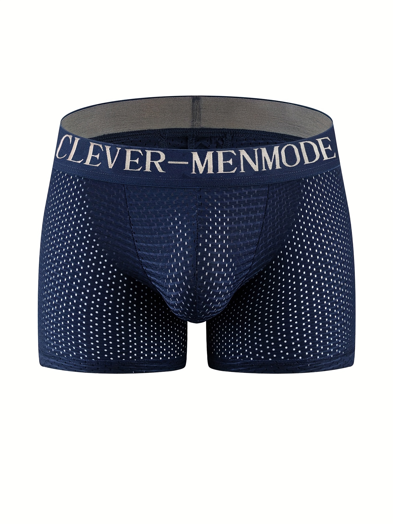 Men's Boxer Brief Short Mesh Quick Dry Underwear Breathable Trunk  Clever-menmode