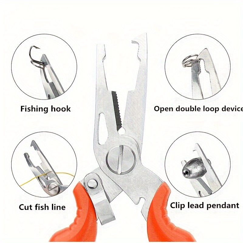 Mini Fishing Pliers Fish Line Scissors Fish Hook Remover - Temu