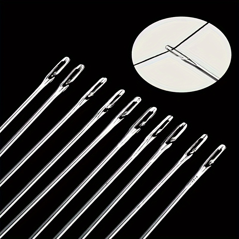 Blind Needle Self Threading Needles Hand Sewing Needles With - Temu