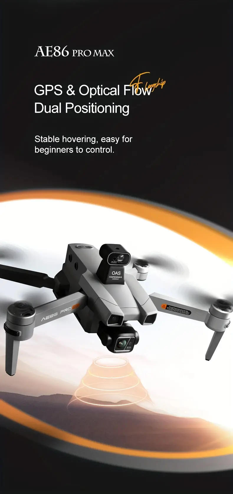 ae86 pro max professional drone 5g brushless motor gps positioning three axis gimbal optical flow positioning intelligent obstacle avoidance dual hd camera long range remote control quadcopter details 13