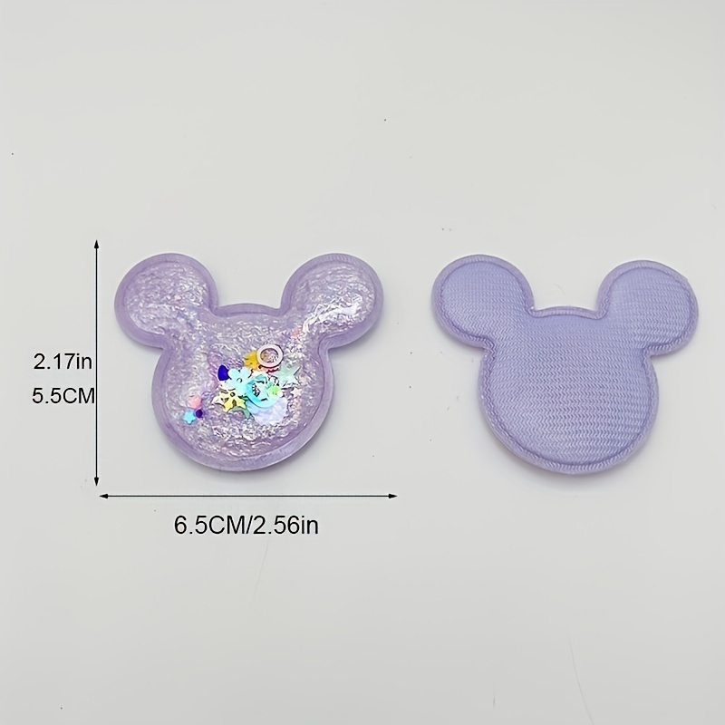 Mickey Minnie Mouse Appliques Thermo Adhesive Patches for