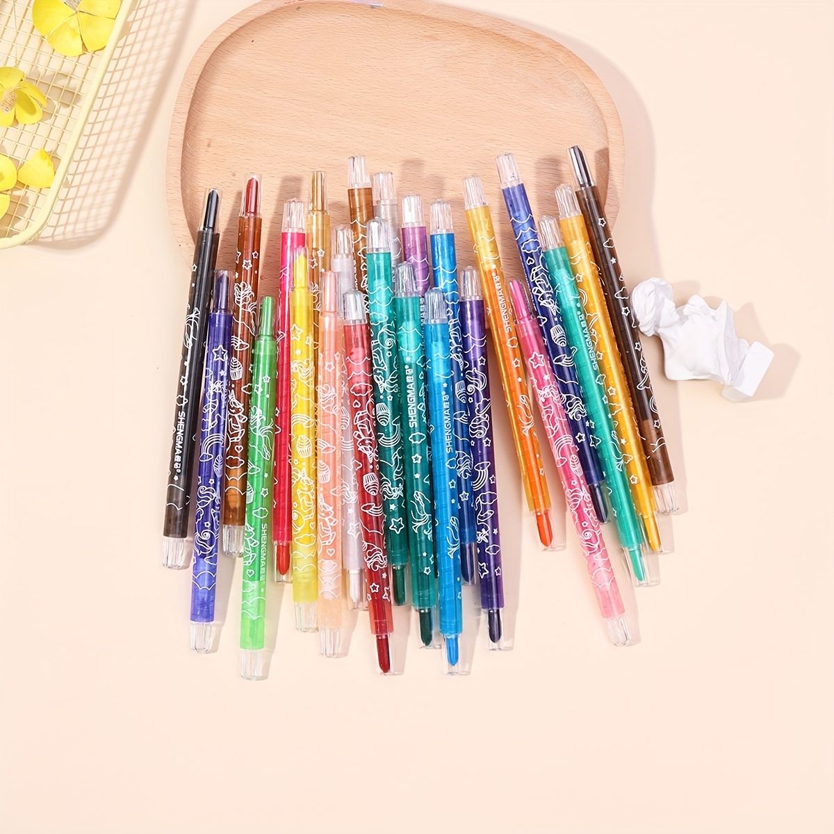 12pcs/set Unicorn Crayon Creative Graffiti Kawaii Oil Pastel Pens Drawing  Art