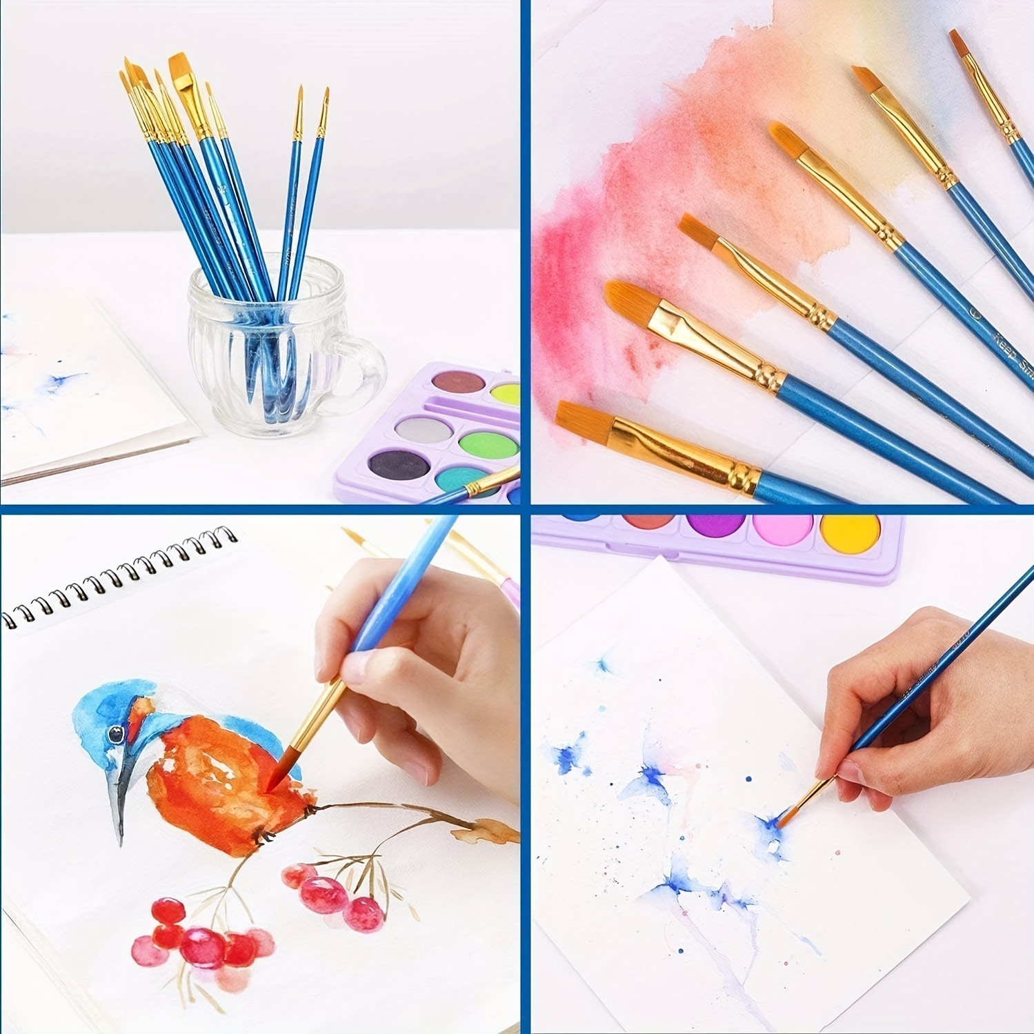 Watercolor Brushes - Temu