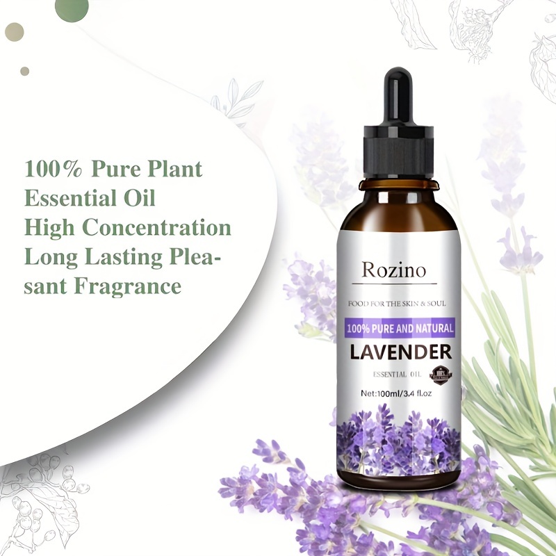 100ml Lavender Essential Oil Pure Natural Essential Oils for Help
