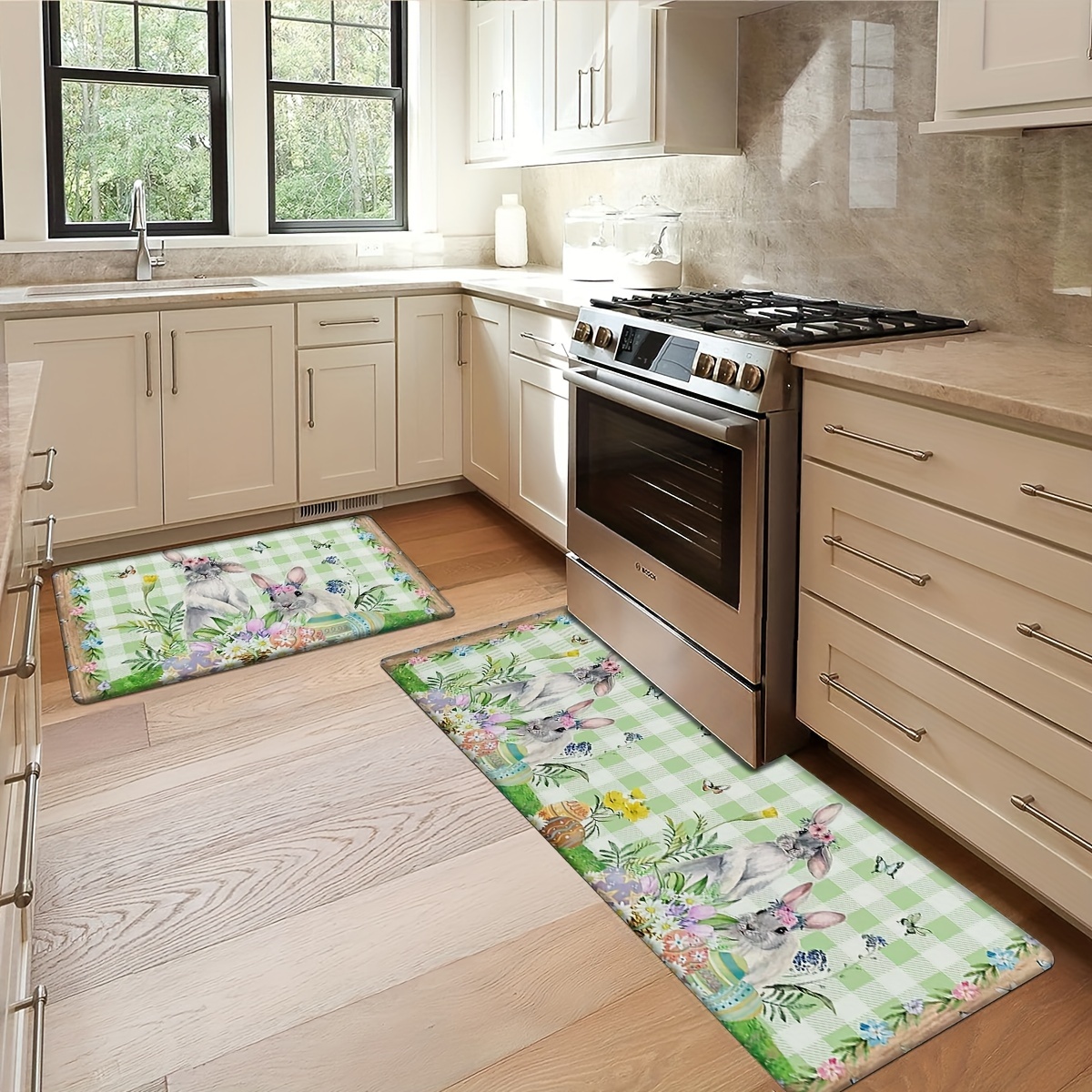 Premium Printed Kitchen Floor Mats