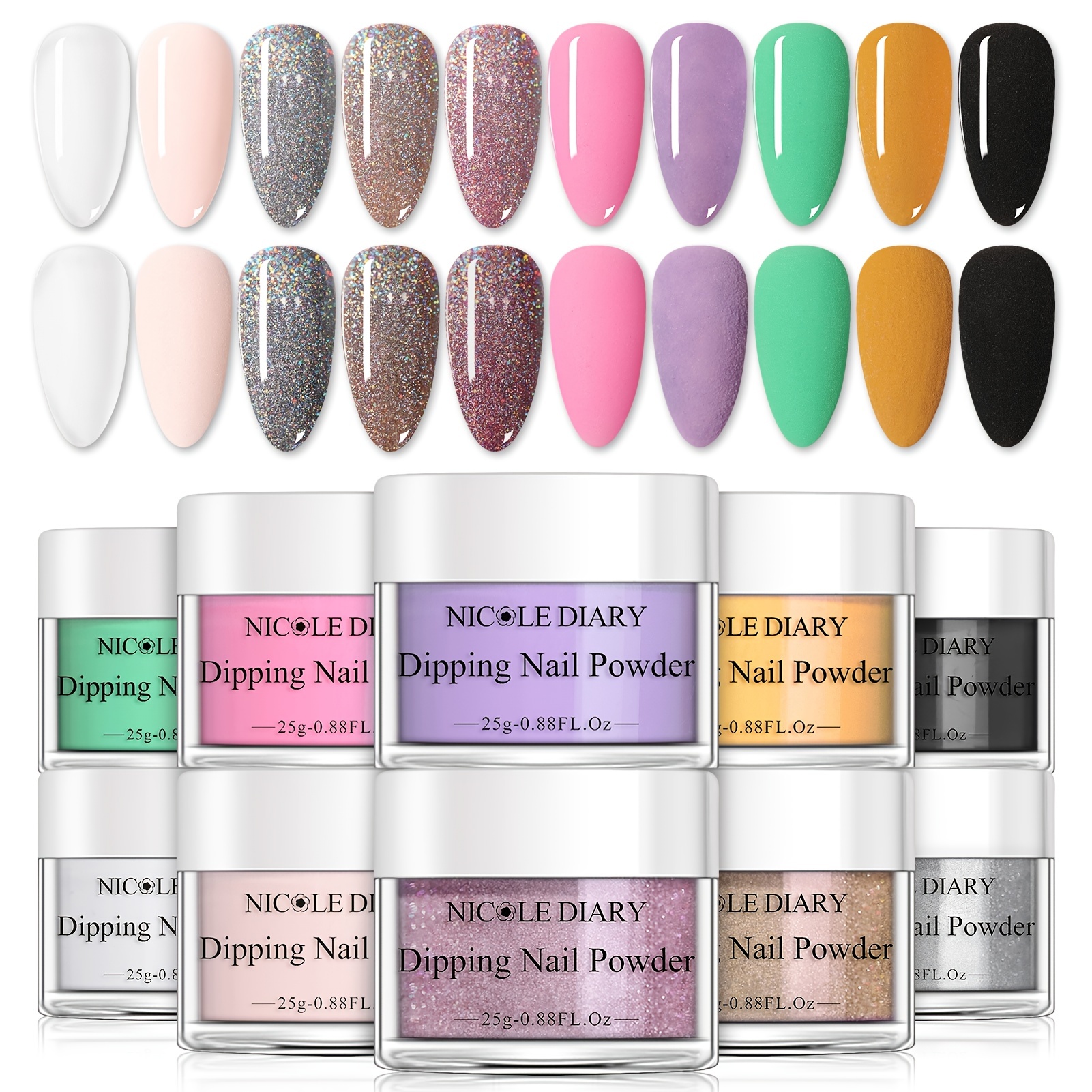 Nail Dip Powder - Temu